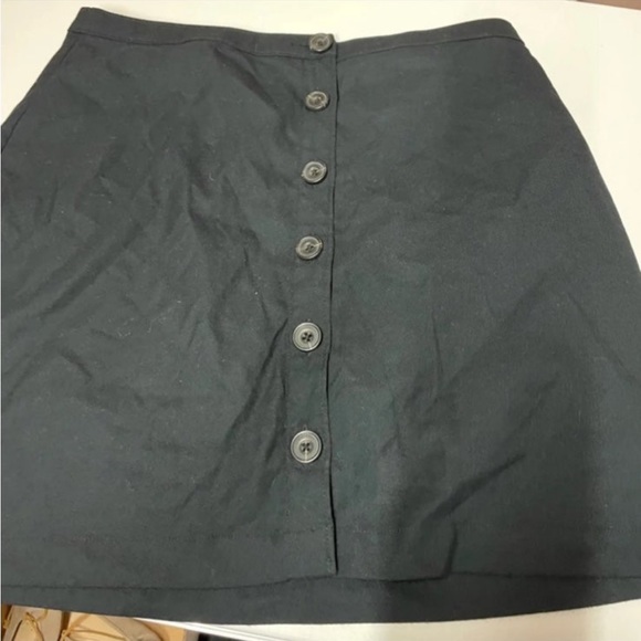 SKIRT Mini skirt Abercrombie & Fitch with buttons / size med - Picture 11 of 13